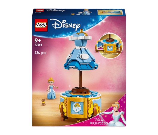 LEGO Disney Princess 43266 Suknia Kopciuszka - 1308201 - zdjęcie